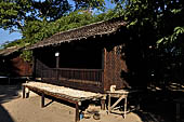Old Bagan Myanmar. Small village near the jetty of the Ayeyarwady River.
